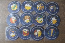 12  versch.  Serien BIERDECKEL