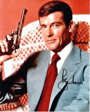 Roger moore autogramm 8 - roger, x