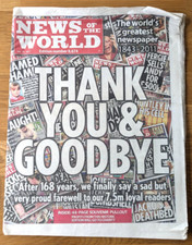 Letzte Ausgabe der NEWS OF THE