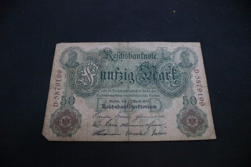 Reichsbanknote mark berlin - 50,