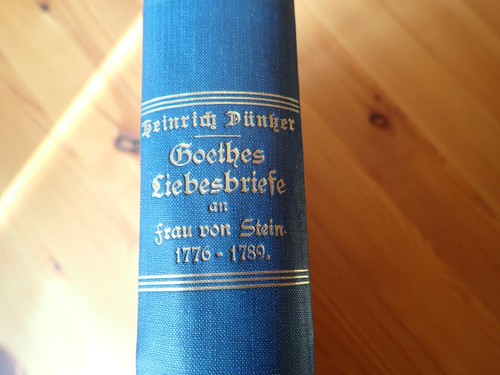 Goethes liebesbriefe frau - liebesbriefe,