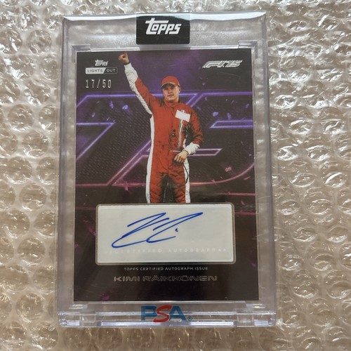 Topps kimi räikkönen - topps, f1