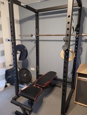 Trainhard Powerrack, Homegym mit Zubehör