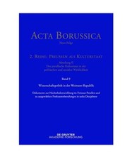 Wissenschaftspolitik in der