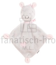 Babydream Schmusetuch Nilpferd rosa Schleife Herz Baby Kuscheltuch Rossmann