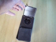 Lichtschalter Steckdosen Kombination in Braun