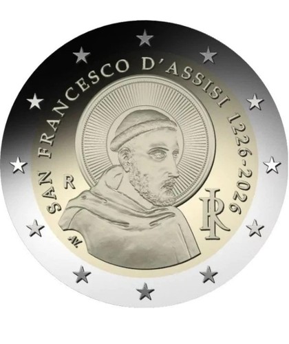 Euro gedenkmünze italien - 2,