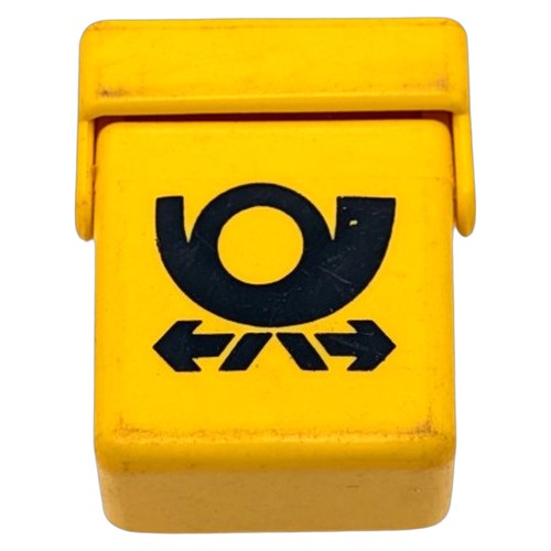 Playmobil briefkasten gelb - briefkasten,