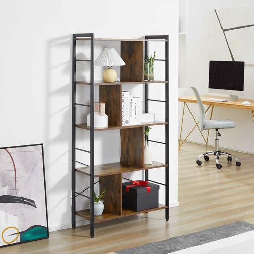 Homcom bücherregal schmal - bücherregal,,