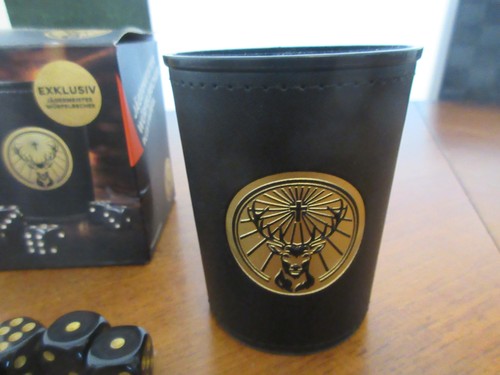Jägermeister würfelbecher - jägermeister,