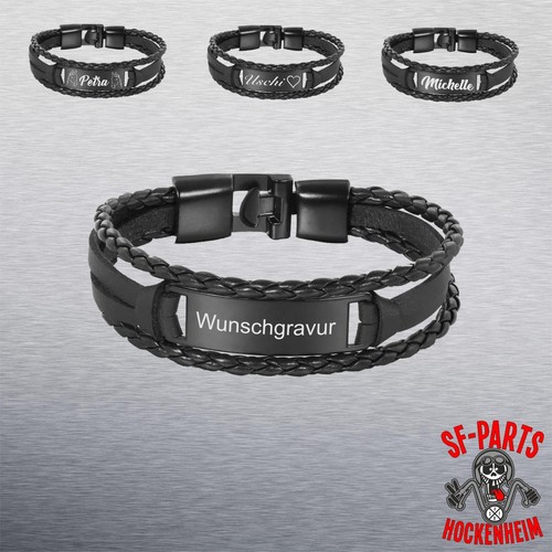 Lederarmband partner herren - lederarmband,