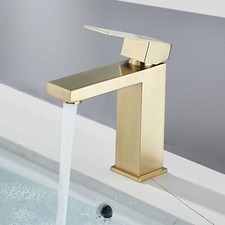 Gold Messing Wasserhahn