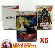 5x BANDAI WONDERSWAN COLOR CIB