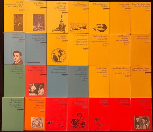 Sammlung paket 70 reclam - sammlung,