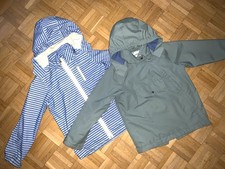 2x TCM Tchibo Kinder Windjacke/ Übergangsjacke  Gr.122/128 Hellblau & Salbei