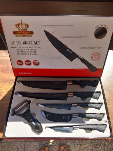 Royal swiss 6pc knife - royal, set