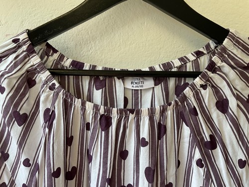 Bluse weiß herz - bluse,