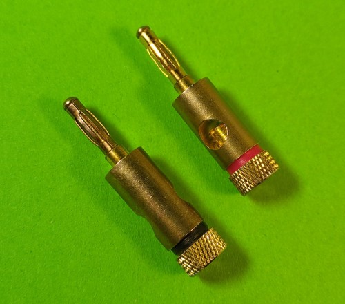 Paar bananenstecker für - 1,