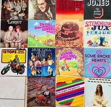 25 x Vinyl LPs Schallplatten Sammlung | Vintage Deko Basteln Paket Konvolut