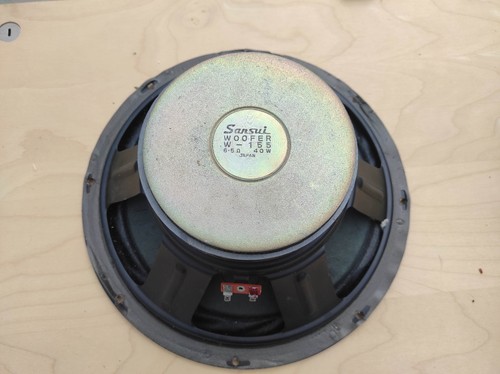 Sansui 155 ohm woofer - sansui, w-155