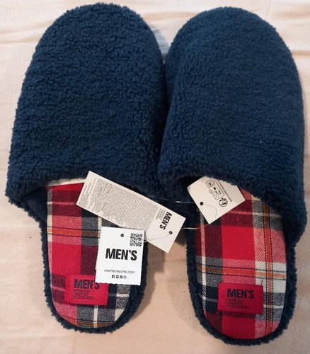 Hausschuhe men blau l - men"s,