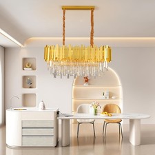 Luxus Hängeleuchte Kristall