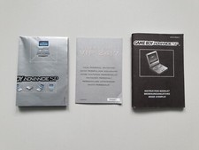 Flyer Bedienungsanleitung für GameBoy Advance SP Konsole AGS-EUR | TOP Zustand