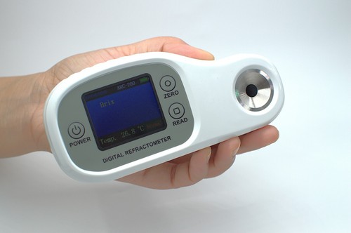 Digital wein refraktometer - wein,
