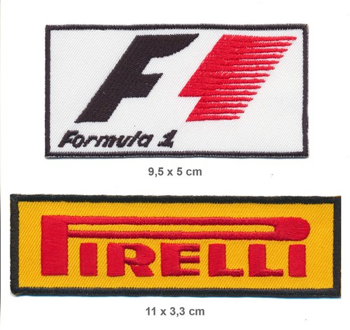 Pirelli aufnäher patches 2 - pirelli, f1