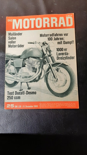 Das motorrad dezember 1969 - motorrad,