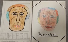 Villinger Surhebel 2 Kinderzeichnungen aus den 1930 Jahren, A5