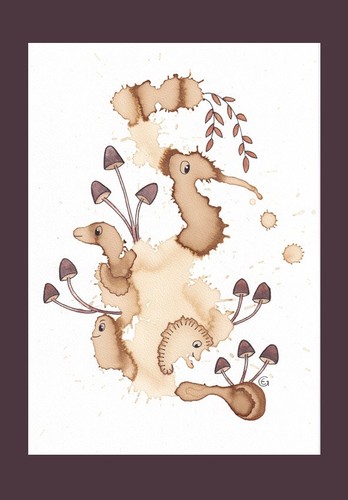 Bilder handgemalt fantasie - handgemalt,