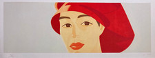 Alex katz lithographie coa - katz,