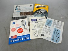 Alte Werbung Prospekte
