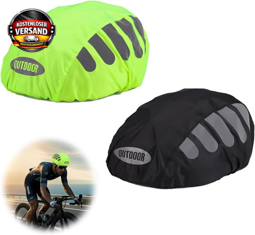 Fahrradhelm regenhaube set - fahrradhelm,