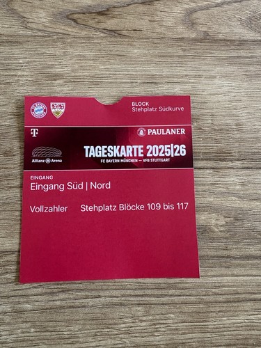 Sammler ticket bayern - ticket, fc