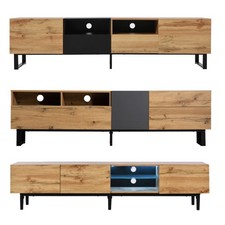 TV Lowboard Fernsehschrank Industrial TV-Tisch TV Schrank TV-Ständer TV Board