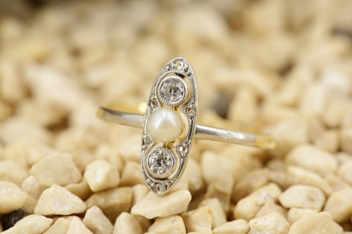 Art deco ring 585 - deco,