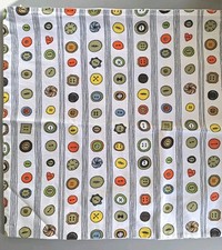 Süßer Ikea Kissenbezug "Knöpfe" ~ 100% Baumwolle ~ üppiger Knapp 50 cm x 50 cm (20") 