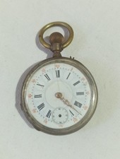 Cylindre Taschenuhr 800 Silber