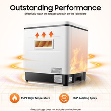 Edelstahl Geschirrspüler 60L