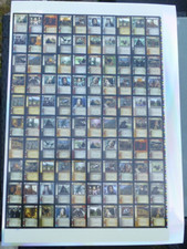 TCG 6 /Lord of the Rings Druckbogen / Uncut Sheet Ents of Fangorn R Foil