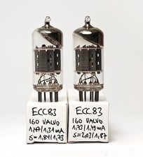 Pair valvo ecc83 röhre - of,
