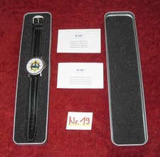 WMC  Armbanduhr mit Box / ICS 1976 Pirmasens e.V. / NEU / Für Sammler / Nr.19
