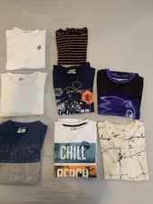 8 tlg. Kinder - Jungen - Bekleidungspaket, T-Shirts Größe 146/152