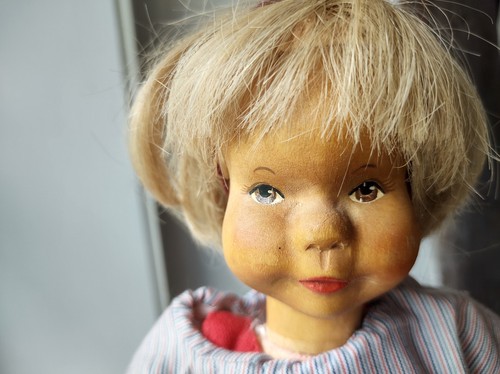 Wunderschöne krahmer puppe - krahmer,