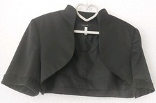 Festlicher Satin Bolero Jacke