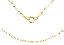 Damen 9K (375) Gelbgold Flach