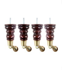 Holzmöbelbein mit Rizinus