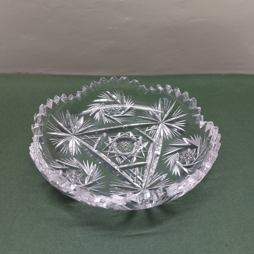 Kristalldessertschale von 1910